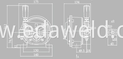 350A Wire Feeder Single Drive